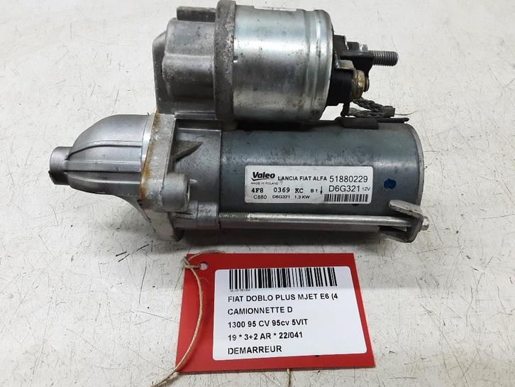 STARTMOTOR Fiat Doblo Cargo (263) (51880229), Auto-onderdelen, Motor en Toebehoren, Fiat, Gebruikt