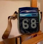 Vintage tas Esprit H23 B16,5. Speciale kleuren blauw, Ophalen of Verzenden, Zo goed als nieuw, Blauw, Overige typen