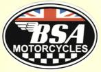 BSA Motorcycles sticker #8, Motoren, Verzenden