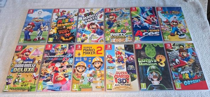 Nintendo Switch-games+accessoire en console/kurkreparatie, Games en Spelcomputers, Games | Nintendo Switch, Zo goed als nieuw