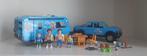 Playmobil fun park pickup en caravan, Ophalen of Verzenden, Zo goed als nieuw, Complete set