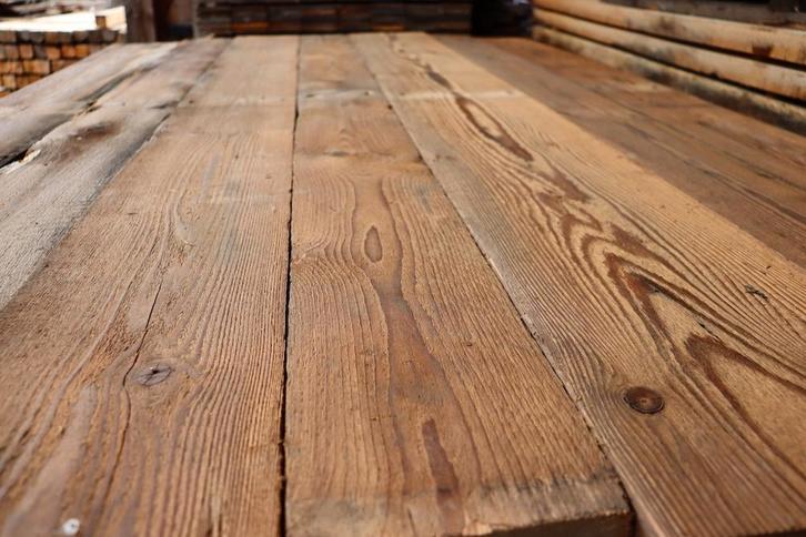Authentiek barnwood – oude planken & balken met karakter, Doe-het-zelf en Bouw, Hout en Planken, Gebruikt, Plank, Grenen, 250 tot 300 cm