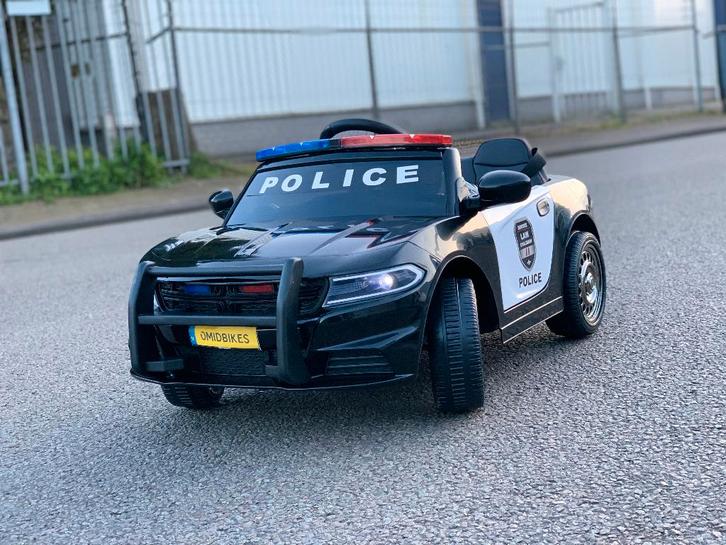 American Police Kinder Auto incl. portofoon, Sirene & Afstan, Kinderen en Baby's, Speelgoed | Buiten | Voertuigen en Loopfietsen
