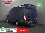 Ford Transit 350 2.0 TDCI 170 pk Aut. Jumbo L4H3 RWD BPM VRI, Automaat, Parkeersensor, Blauw, Bedrijf