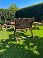 Tuinstoelen 4 stuks, Tuin en Terras, Ophalen, 4 zitplaatsen, Zo goed als nieuw, Loungeset