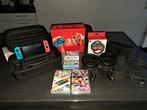 Nintendo switch + 3 games + 2 sturen + 1 console, Games en Spelcomputers, Spelcomputers | Nintendo Switch, Ophalen, Zo goed als nieuw