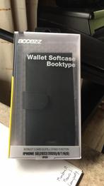 GSM Wallet SoftCase booktype, Telecommunicatie, Mobiele telefoons | Apple iPhone, Ophalen of Verzenden, Zwart