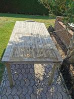Tuintafel teakhout, Tuin en Terras, Tuintafels, Ophalen, Gebruikt, Teakhout