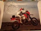 Poster Marlboro BMW Rallye Paris Dakar 1986 Gaston Rahier, Verzamelen, Ophalen of Verzenden, Gebruikt