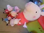LOT de 6 peluches Peppa Pig, Ophalen