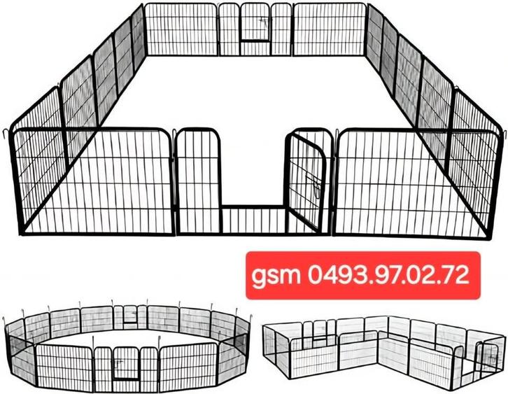 hondenren-puppyren nieuw in verschillende hoogtes, Dieren en Toebehoren, Hondenhokken, Nieuw, Ophalen