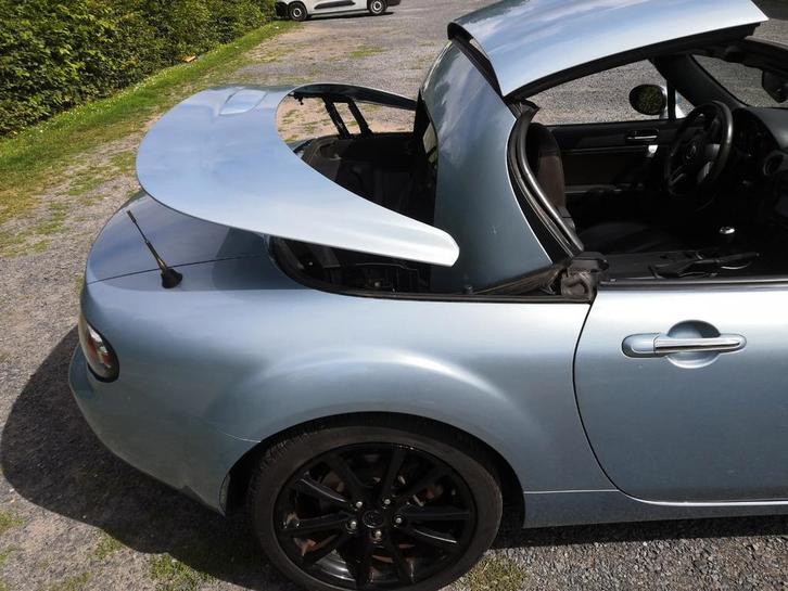 Mazda MX 5 nc, Autos, Mazda, Essence, Cabriolet, Boîte manuelle, Bleu, Brun, Propulsion arrière, Enlèvement