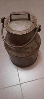 Superbe cruche à lait ancienne avec anse, Ophalen, Koper