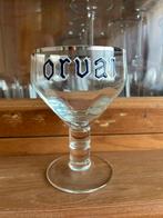 Orval glas emaille letters, Verzamelen, Ophalen of Verzenden, Gebruikt, Glas of Glazen, Overige merken