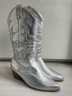 Asos zilveren Cowboylaarzen maat 43, Kleding | Dames, Hoge laarzen, Overige kleuren, Ophalen of Verzenden, Zo goed als nieuw
