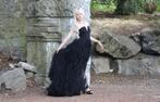 ROBE DE SOIREE tulle noir, Ophalen, Zwart, Zo goed als nieuw, Maat 36 (S)