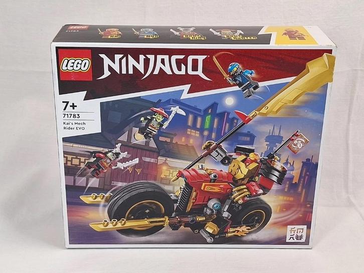 LEGO 71783 NINJAGO Kais Mech Rider EVO 312 pcs, Hobby en Vrije tijd, Overige Hobby en Vrije tijd, Nieuw, Ophalen of Verzenden