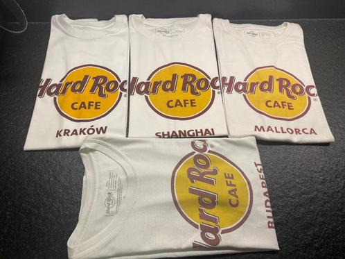 4 X Hard Rock Café T-Shirt - Man - Maat Small, Kleding | Heren, T-shirts, Nieuw, Maat 46 (S) of kleiner, Wit, Ophalen of Verzenden
