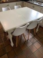 Tafel met 4 stoelen, Huis en Inrichting, Ophalen, Gebruikt, Vier personen