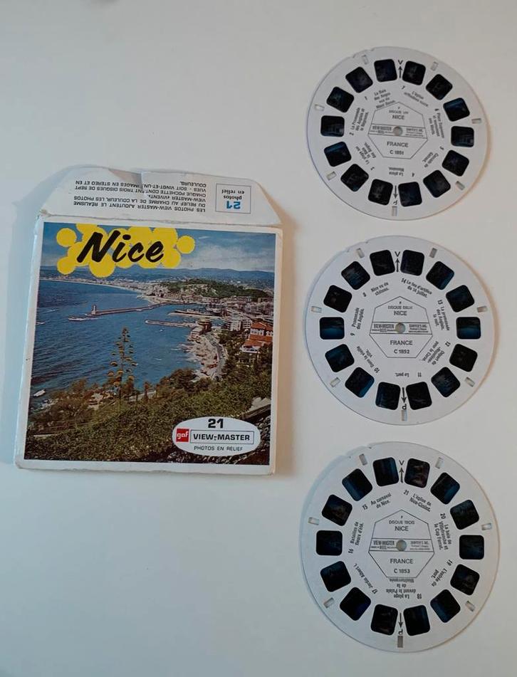 Bekijk Master Nice France set van 3 schijven, Verzamelen, Speelgoed, Gebruikt, Ophalen of Verzenden