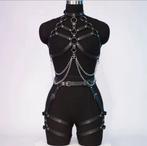 Vetement sexy, harnais, lingerie neuf, Ophalen of Verzenden, Zwart, Setje