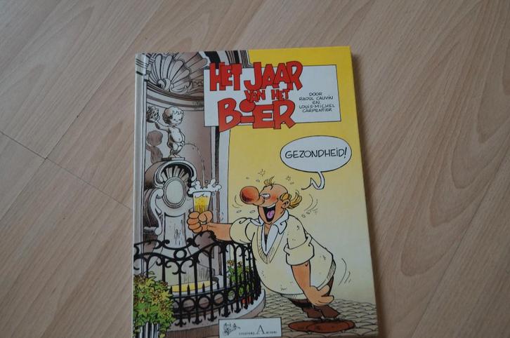 Het Jaar van het Bier - stripalbum, Boeken, Stripverhalen, Ophalen of Verzenden