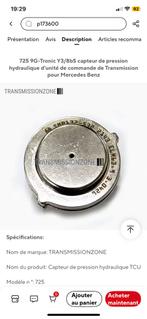 Capteur de pression hydraulique pour Mercedes Benz, original, Enlèvement ou Envoi