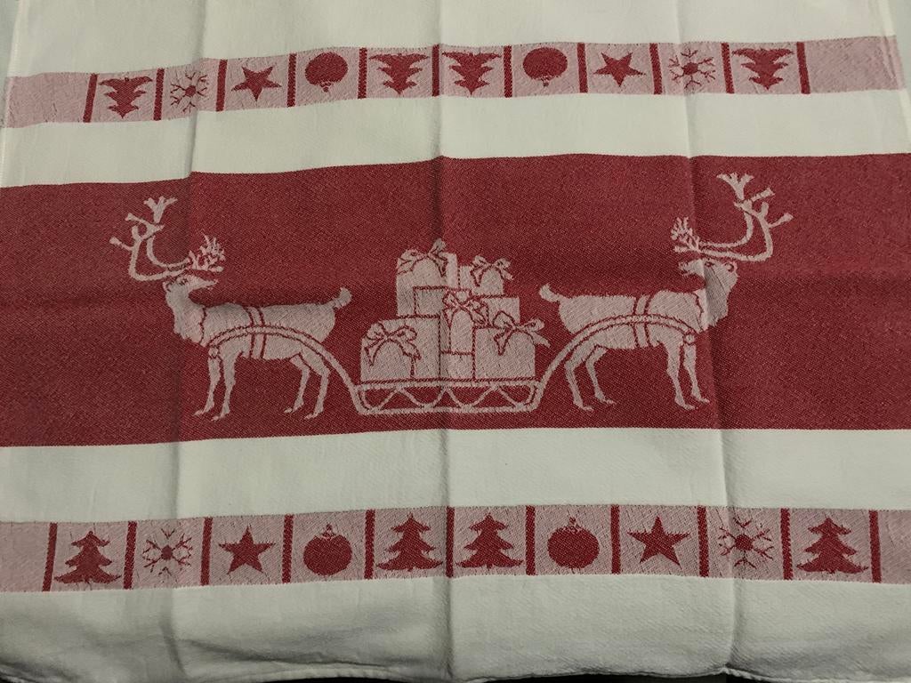 Theenap/keukenhanddoek - KERSTMOTIEF, Divers, Noël, Neuf, Enlèvement