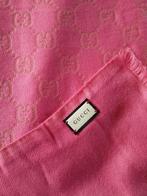 Gucci GG roze wollen sjaal, Gucci, Enlèvement, Écharpe, Neuf