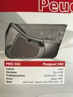PMS363/3P - deurpaneel voor Peugeot 306 model 1997, Enlèvement ou Envoi