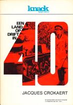 (a196) Een land op drift in 40, Livres, Guerre & Militaire, Envoi, Utilisé