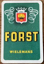 Carte à jouer FORST WIELEMANS, Enlèvement ou Envoi, Comme neuf, Carte(s) à jouer