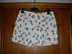 Wit short met ananassen, Zara, maat : Large zo goed als nieu, Kleding | Dames, Kort, Maat 42/44 (L), Ophalen of Verzenden, Zo goed als nieuw