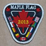 Patch du drapeau canadien en érable 2003, Emblème ou Badge, Armée de l'air, Enlèvement ou Envoi
