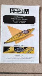 canoë Kayak, Sports nautiques & Bateaux, Comme neuf, Gonflable, Enlèvement, Une personne