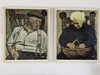 2 SCHILDERIJEN RENE DUCOURANT, Ophalen