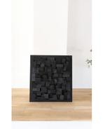 Verbrand hout. Wanddecoratie. 45/41, Antiek en Kunst, Ophalen of Verzenden