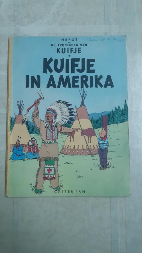 Kuifje - Kuifje in Amerika, Boeken, Stripverhalen, Gelezen, Eén stripboek, Ophalen of Verzenden