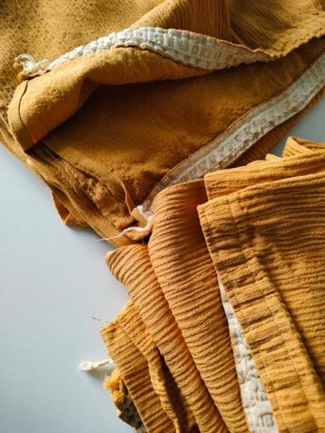 vintage hanggordijn 2x dim 100x230cm beschikbaar voor biedingen