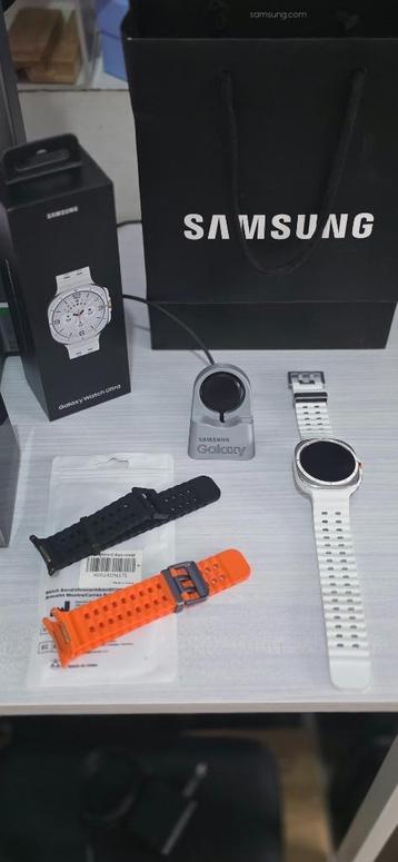 Samsung Galaxy Watch ultrawitte titanium smartwatch beschikbaar voor biedingen