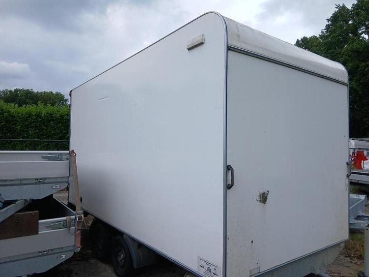 Gesloten aanhangwagen 420 x 200 x 210 3500 kg, Auto diversen, Aanhangers en Bagagewagens, Gebruikt, Ophalen
