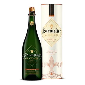Reclamebord vintage Karmeliet Grand Cru - mancave poolhouse beschikbaar voor biedingen
