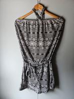 Combi short été noir/blanc taille M, Kleding | Dames, Jumpsuits, Ophalen of Verzenden, Zo goed als nieuw, Maat 38/40 (M), Overige kleuren