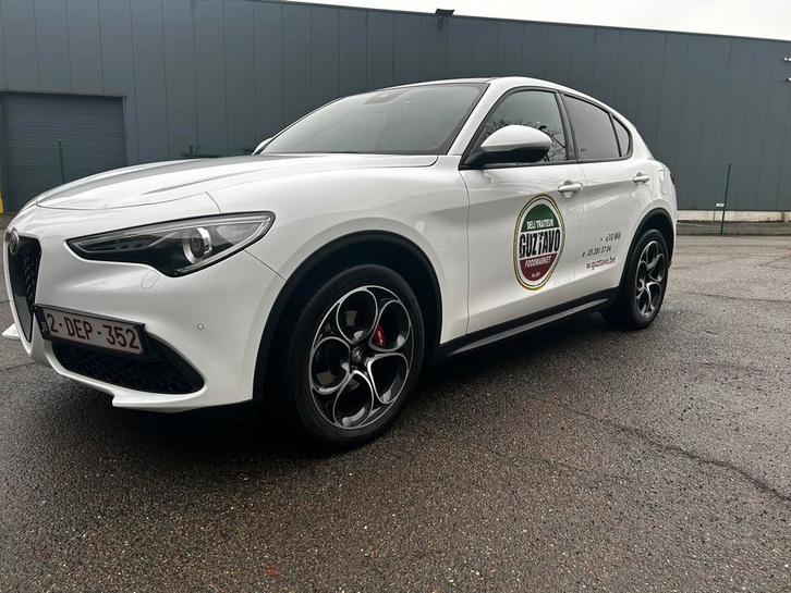 Alfa romeo stelvio lichte vracht, Auto's, Alfa Romeo, Particulier, Stelvio, 4x4, ABS, Achteruitrijcamera, Adaptieve lichten, Adaptive Cruise Control