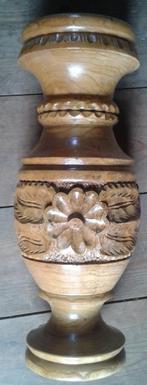 Vase en bois - En excellent état - Comme neuf, Antiquités & Art, Antiquités | Vases, Enlèvement ou Envoi