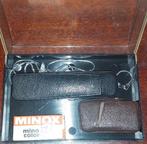 Vintage Minox B spioncamera Wetzlar /lichtmeter flitser,hoes, Ophalen of Verzenden, Zo goed als nieuw, Overige Merken