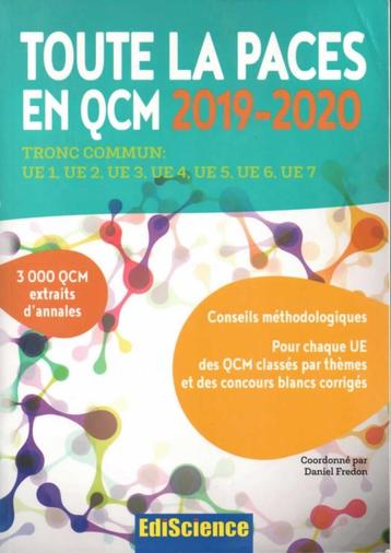 Toute la PACES en QCM beschikbaar voor biedingen