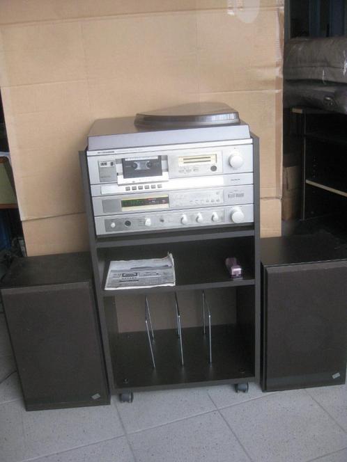 Stereo-keten Grundig - Tuner, versterker en cassettedeck en, Audio, Tv en Foto, Radio's, Gebruikt, Radio, Ophalen of Verzenden