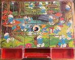 Koffer met 6 vintage SMURFS-kubuspuzzels, Kinderen en Baby's, Speelgoed | Kinderpuzzels, Gebruikt, 2 tot 4 jaar
