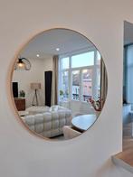 Miroir mural (en bois), Maison & Meubles, Neuf, Enlèvement ou Envoi, Moins de 100 cm, Rond
